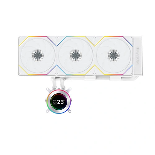 Lian Li Hydroshift II LCD-C 360TL Flex White CPU Liquid Cooler